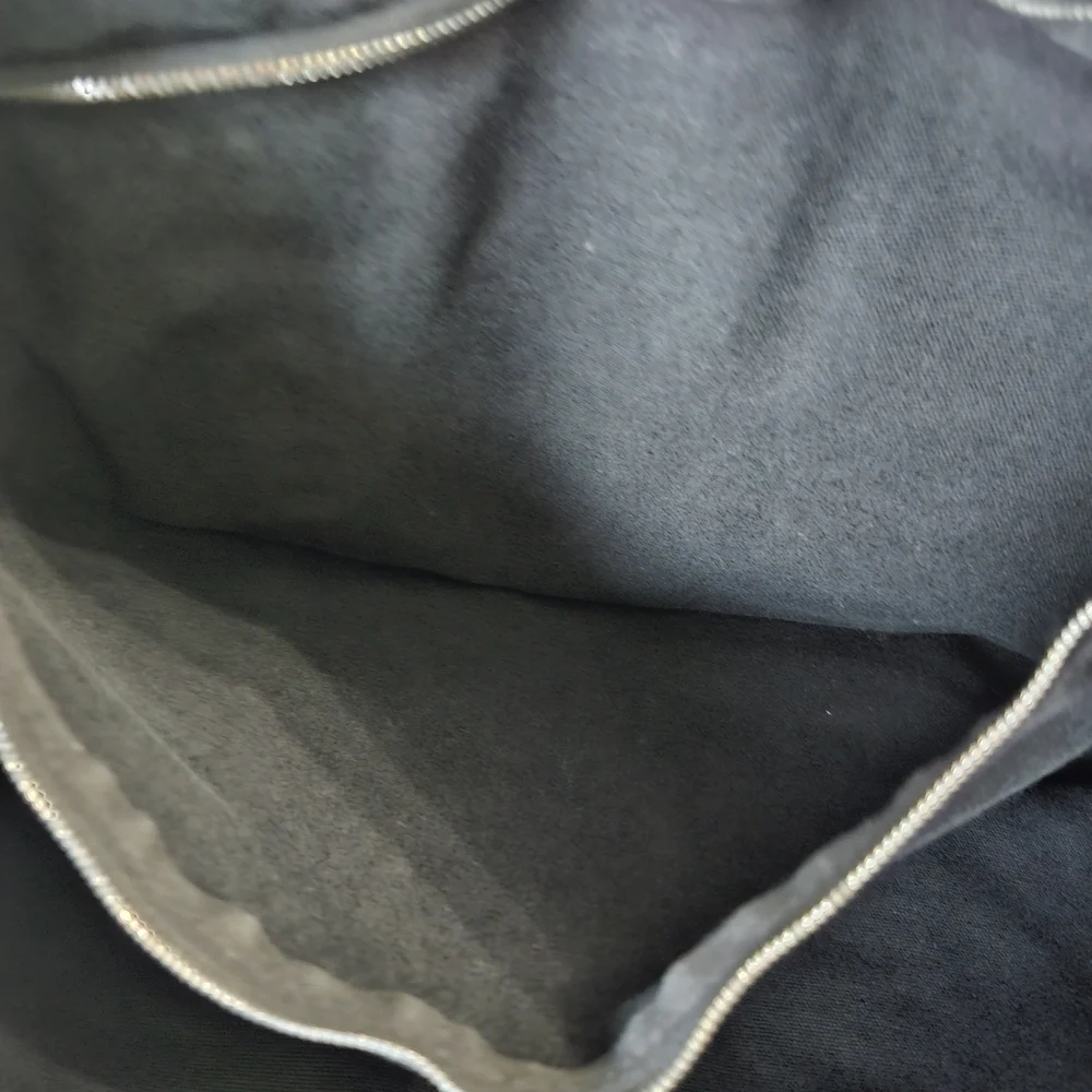 Hermes Paris Fourre Tote Navy with Gray Stripes - Picture 11 of 12